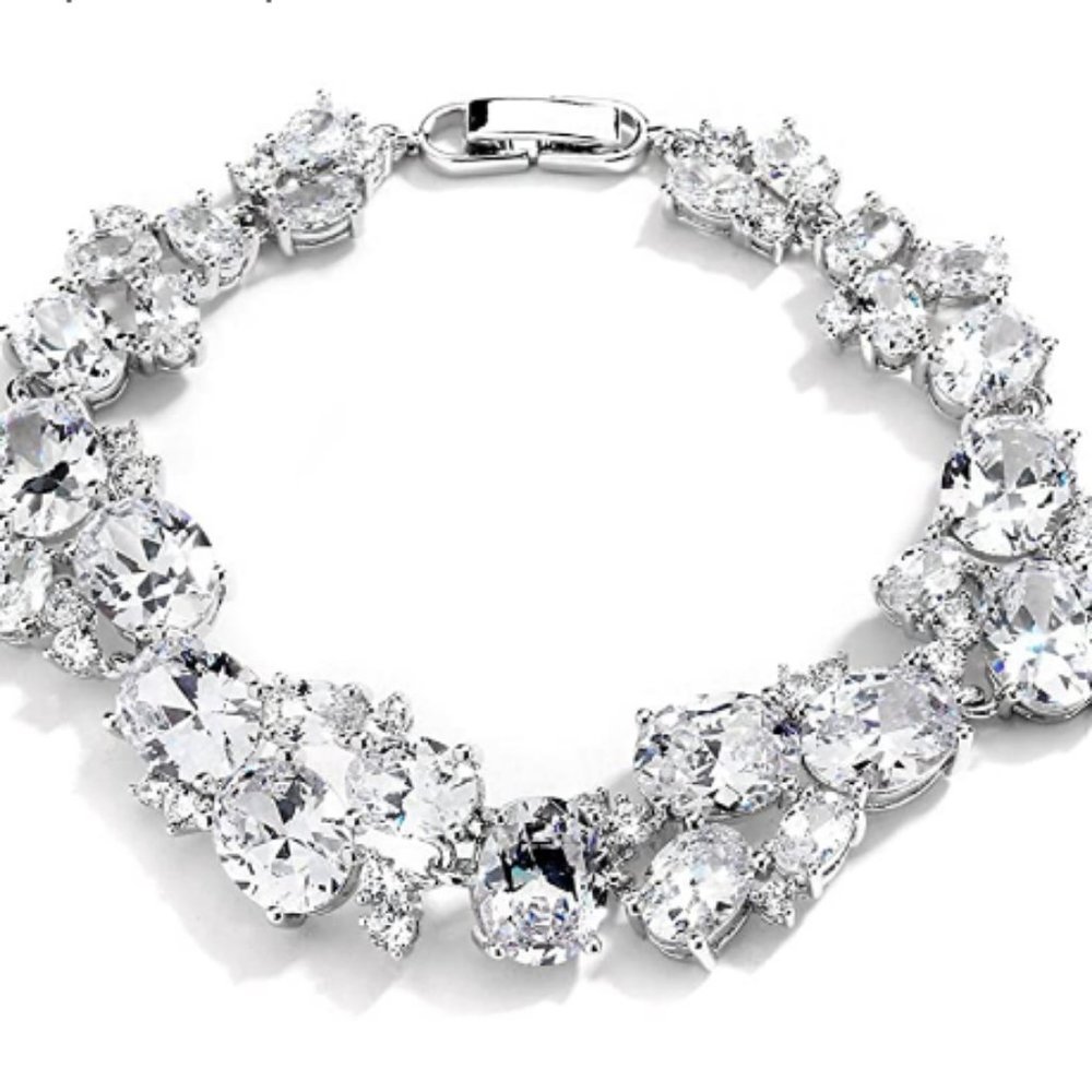 Prettify Multi-Shaped Cubic Zirconia Bracelet